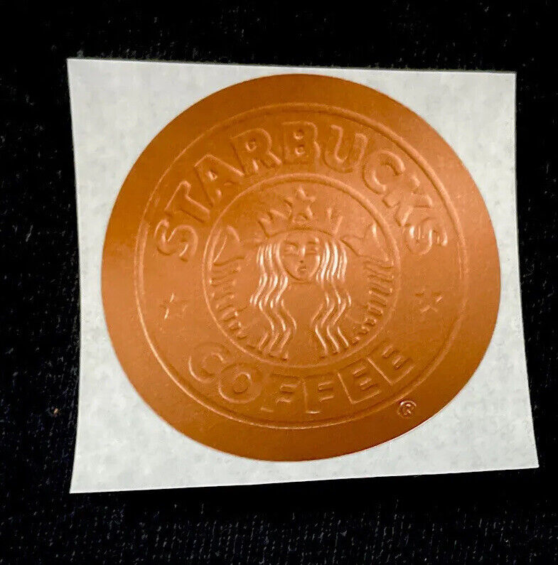 Starbucks 2020 Rare Sticker - Copper Sticker 1” Collectible SBUX Coffee
