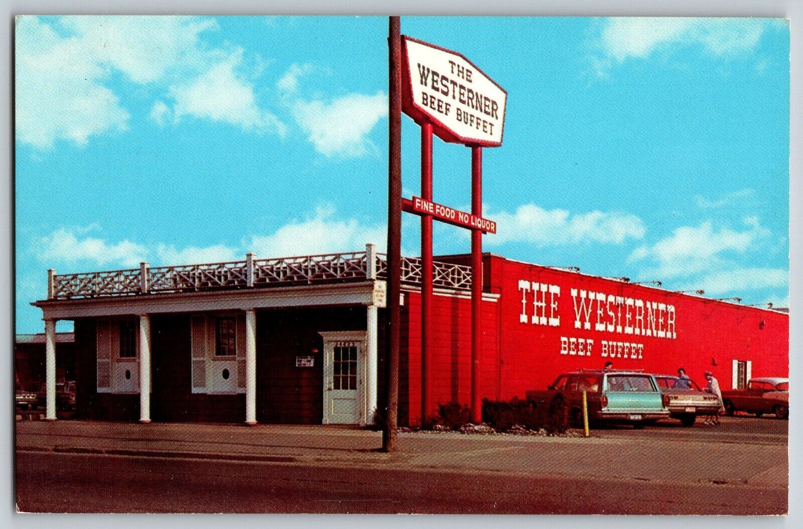 Dearborn, Michigan MI - The Westerner Beef Buffet - Vintage Postcard - Unposted