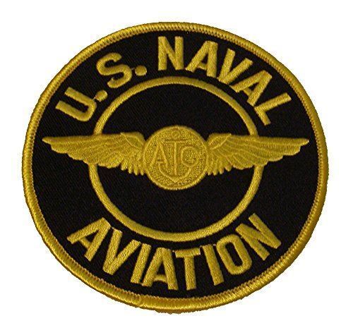 US NAVAL AVIATION W/ NAVAL AIR CREW MAN WINGS PATCH VETERAN AW RATING