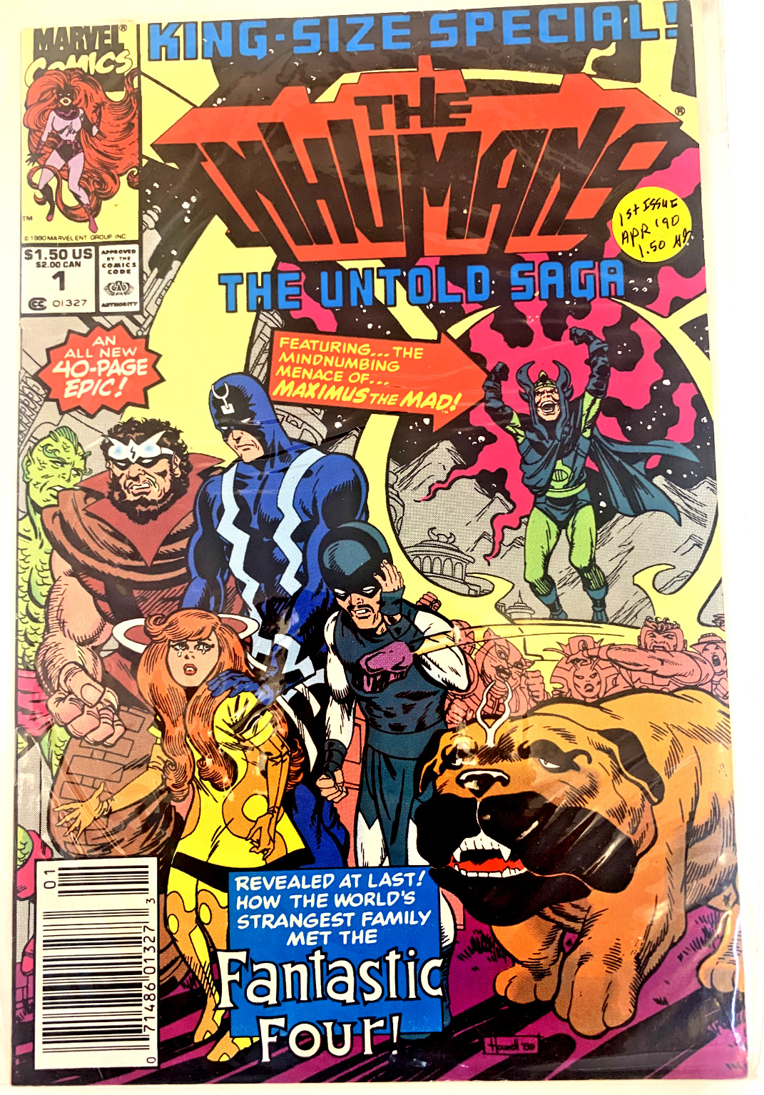 1990 - The Inhumans The Untold Story # 1
