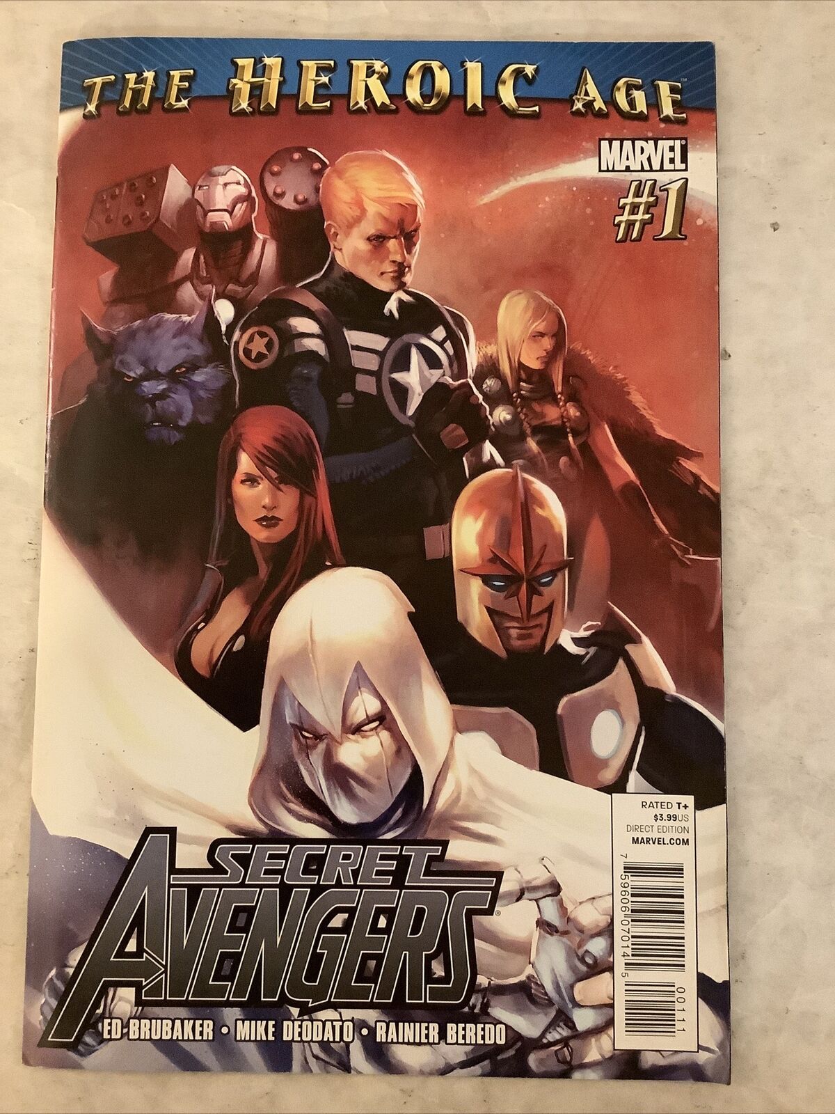 Secret Avengers The Heroic Age #1 (Marvel 2010) Mike Deddato VF/NM