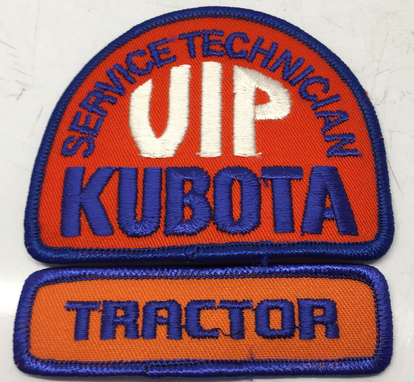 NOS kubota vip service technician tractor patch 4.25x3.75