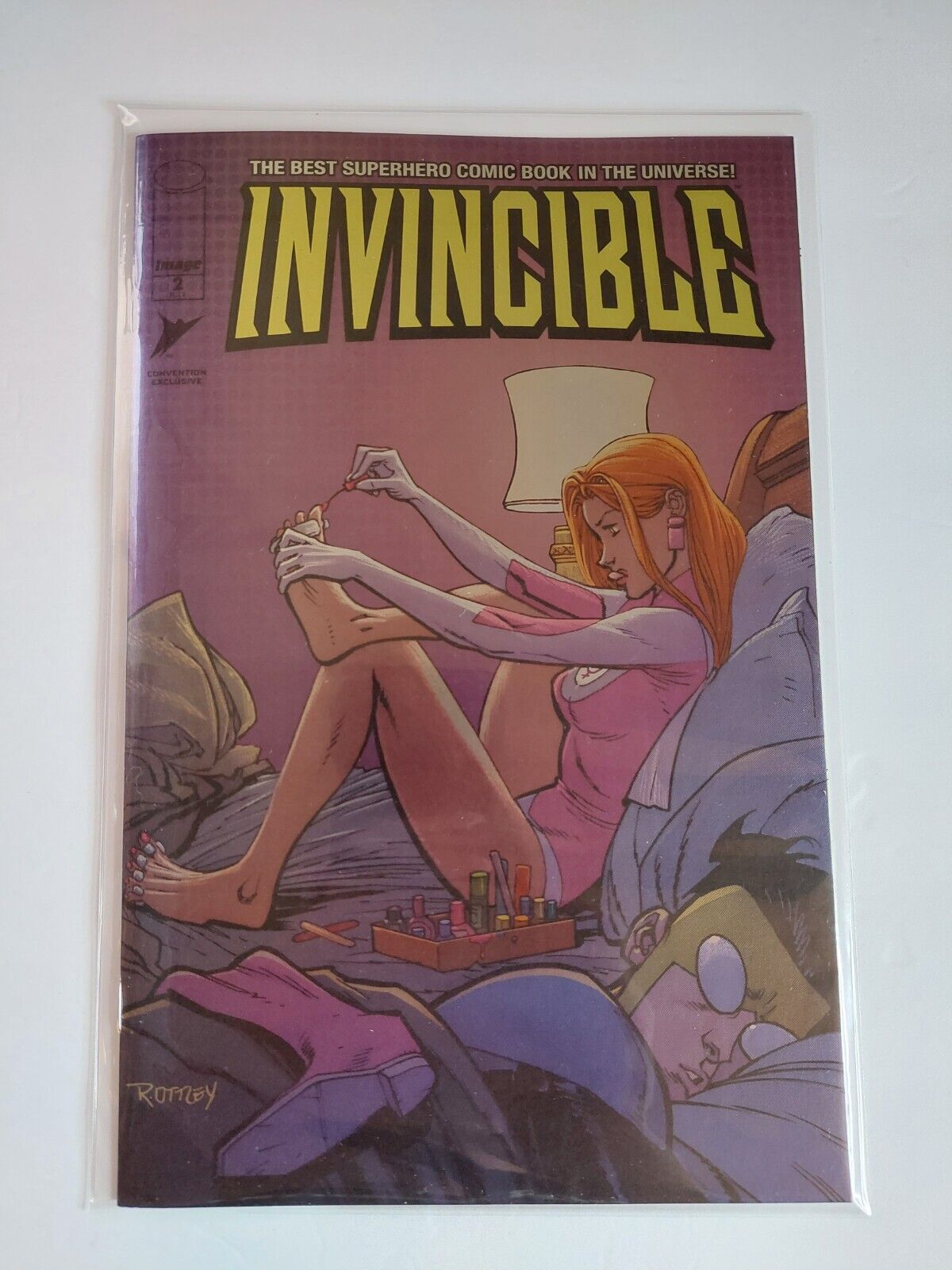INVINCIBLE #2 SDCC 2024 VARIANT FOIL TRADE COVER ❗️IN HAND❗️