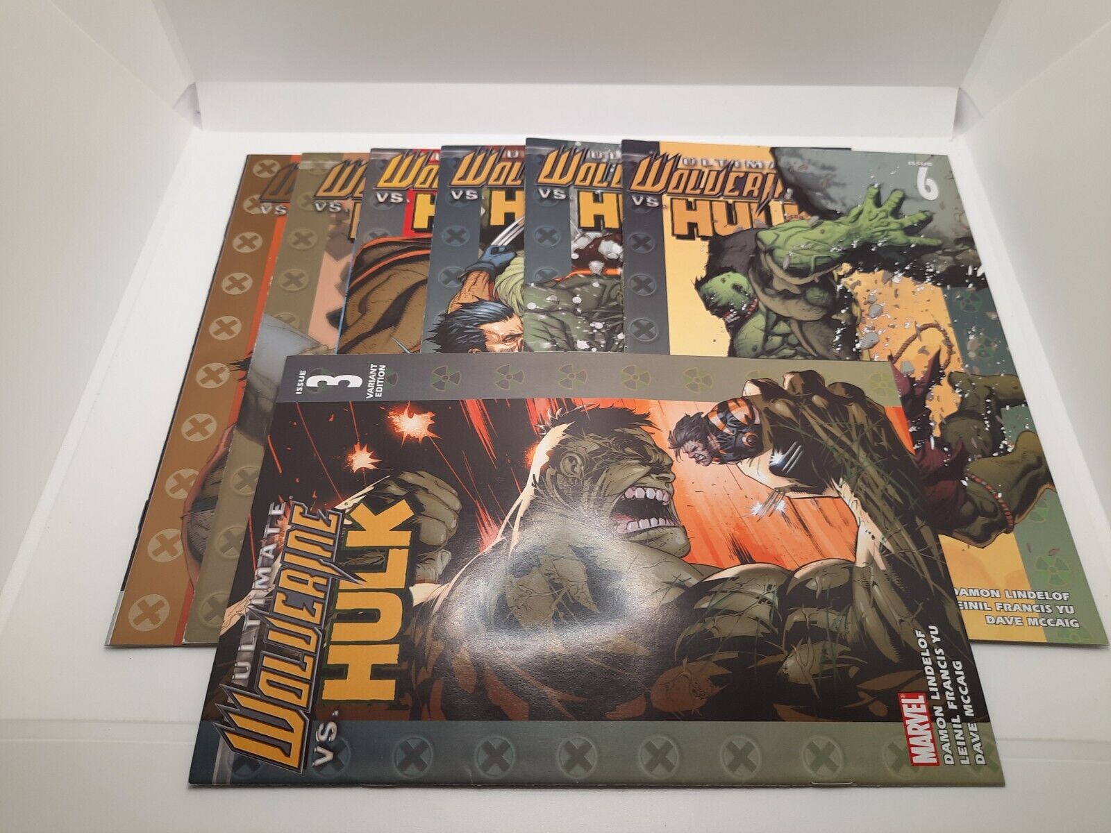 Marvel Ultimate Wolverine Vs Hulk 1-6 Complete Run 2006 W/Variant #3