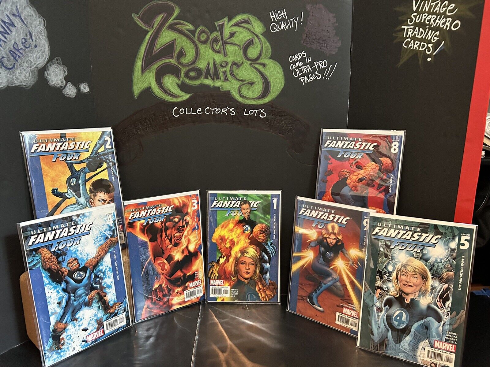 Ultimate Fantastic Four Comics Lot of 7 Marvel Comic Books