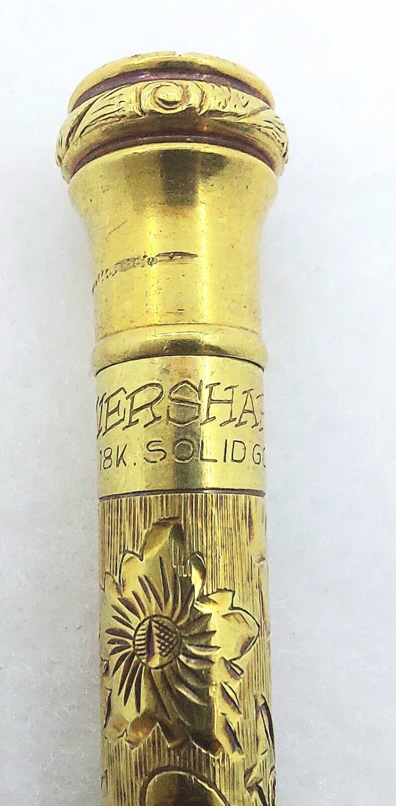 Vintage Wahl Eversharp 18K Solid Gold Mechanical Pencil 1920s