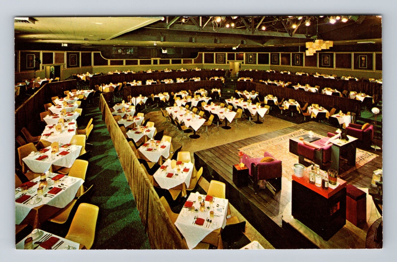 Sarasota FL-Florida, Golden Apple Dinner Theatre Antique Vintage Postcard