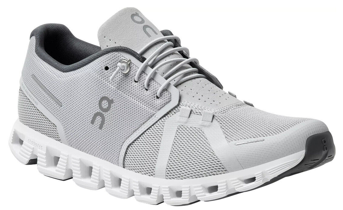 HOT On Cloud 5 Men\'s Running Shoes Glacier/White Size US 7-14 B*