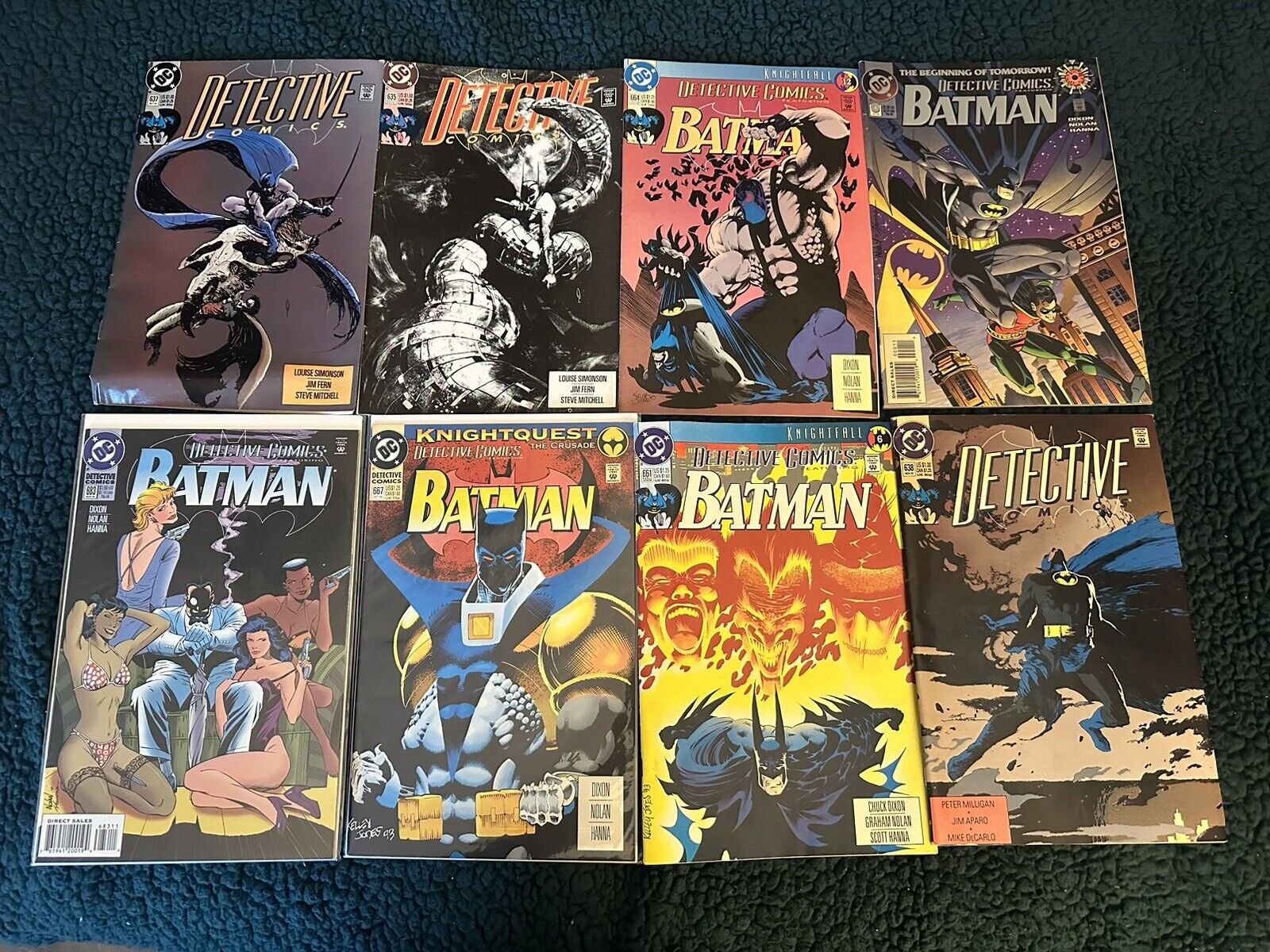 Detective Comics Batman Bundle Of 8 (GREAT CONDITION)