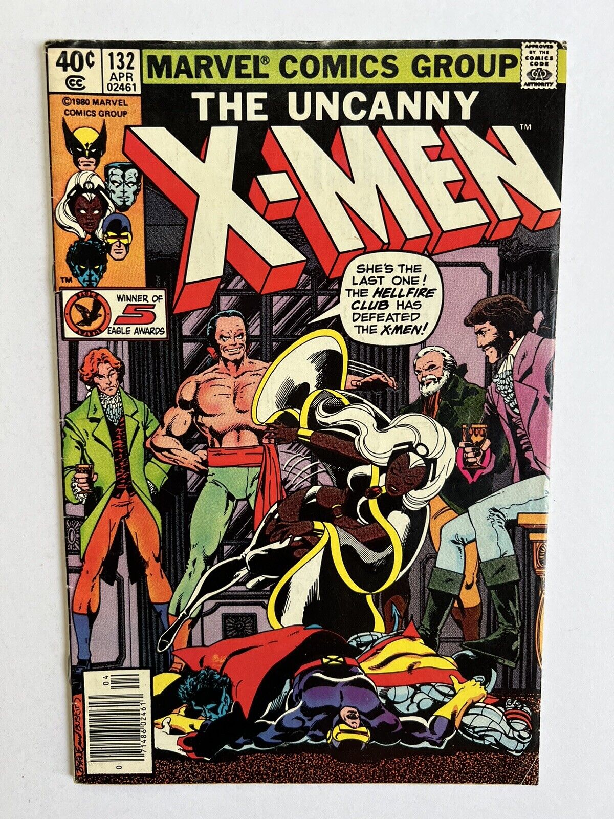 Uncanny X-Men # 132  - 1980 - NEWSSTAND - 1st app Hellfire Club , Tessa - Key