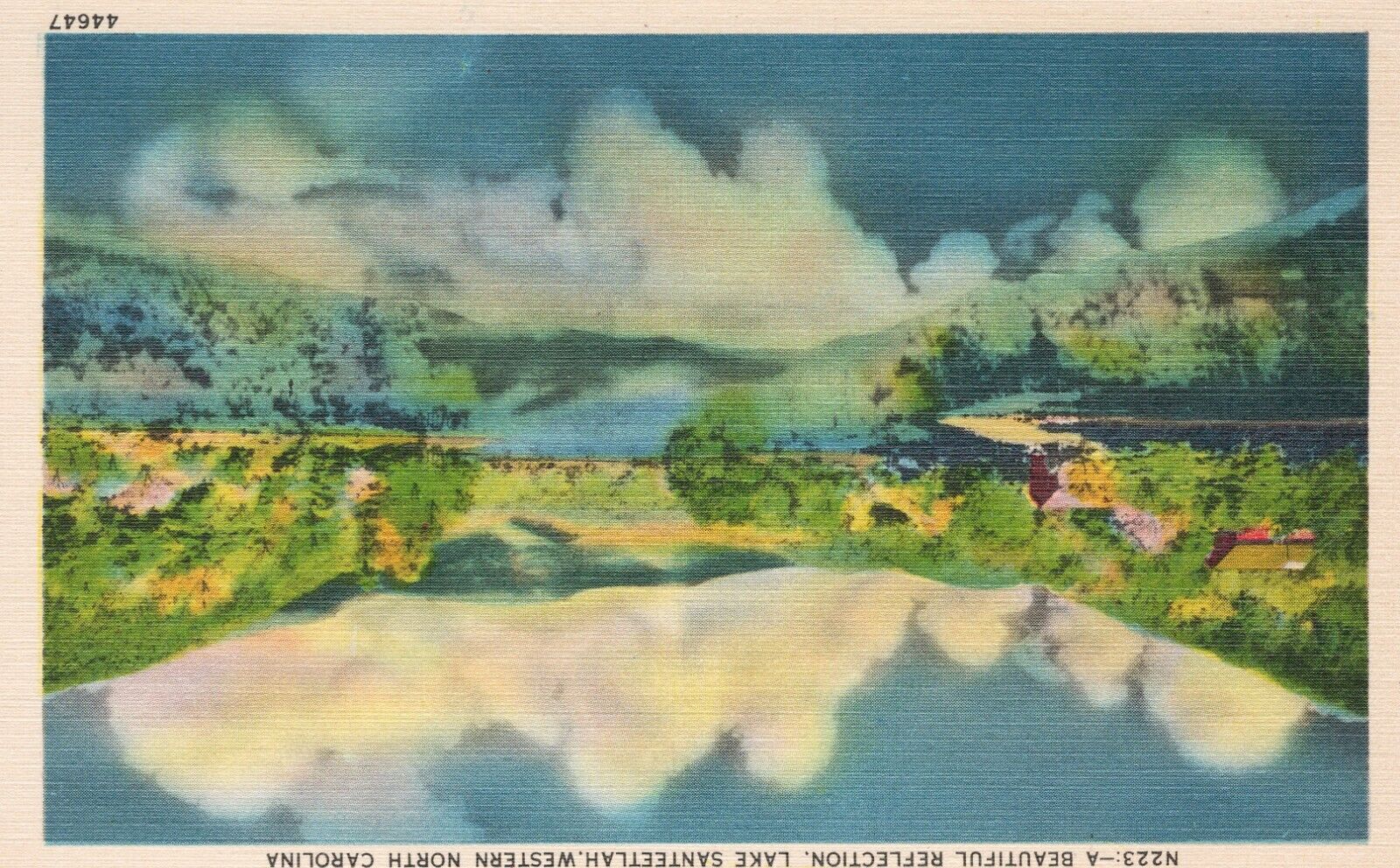 1935 Linen Asheville Postcard Co -