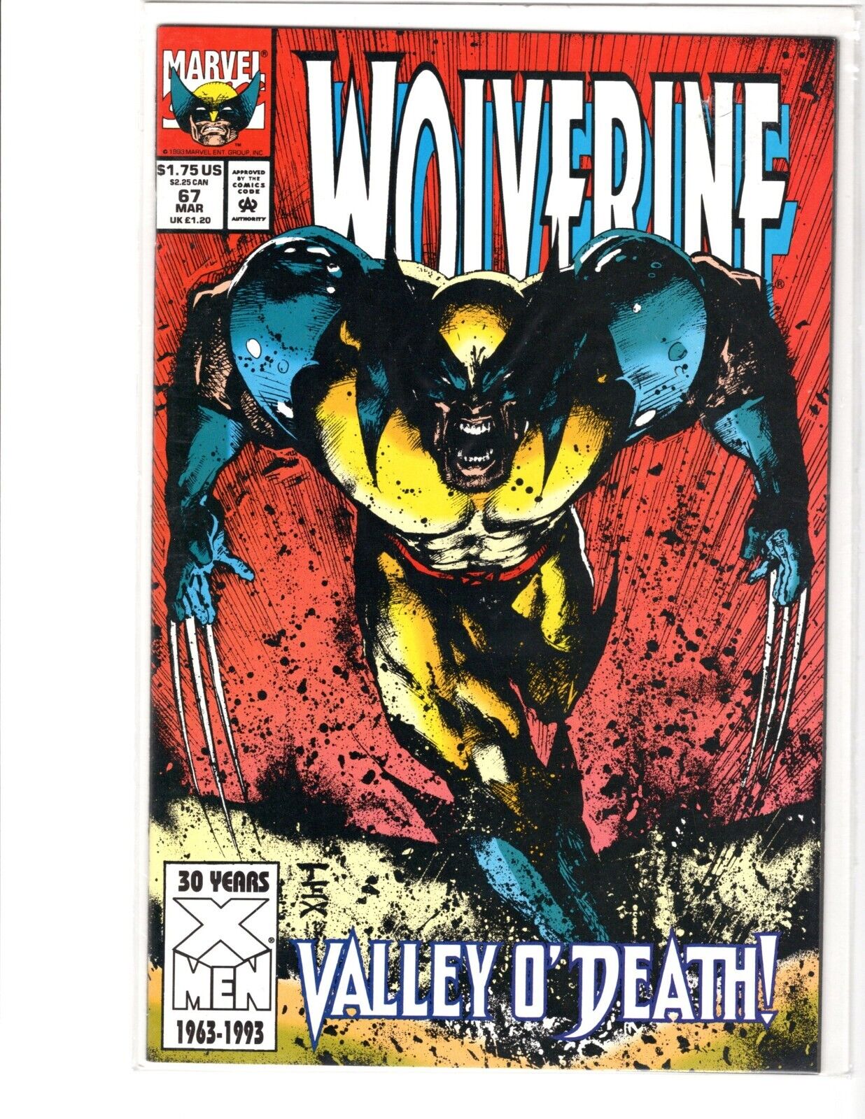 Wolverine 67 High Grade Marvel comic x-men   Combine Shipping
