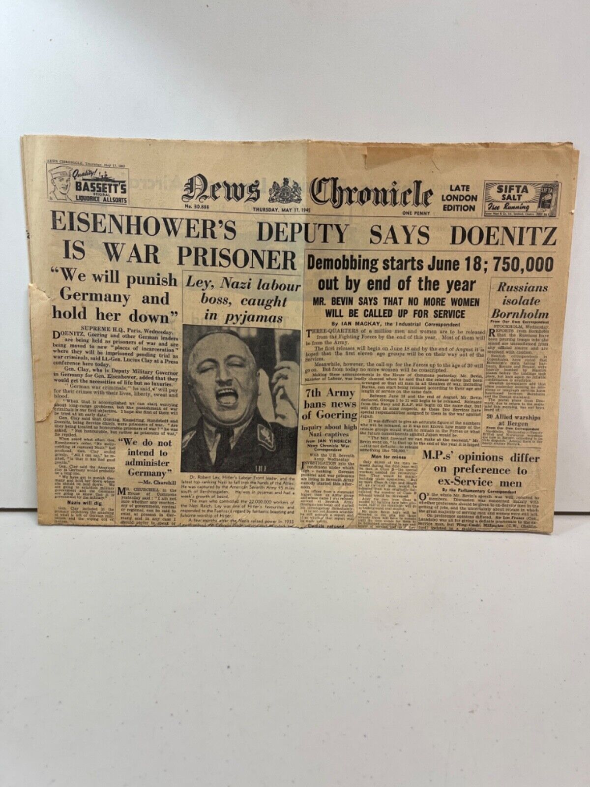 News Chronicle May 17, 1945