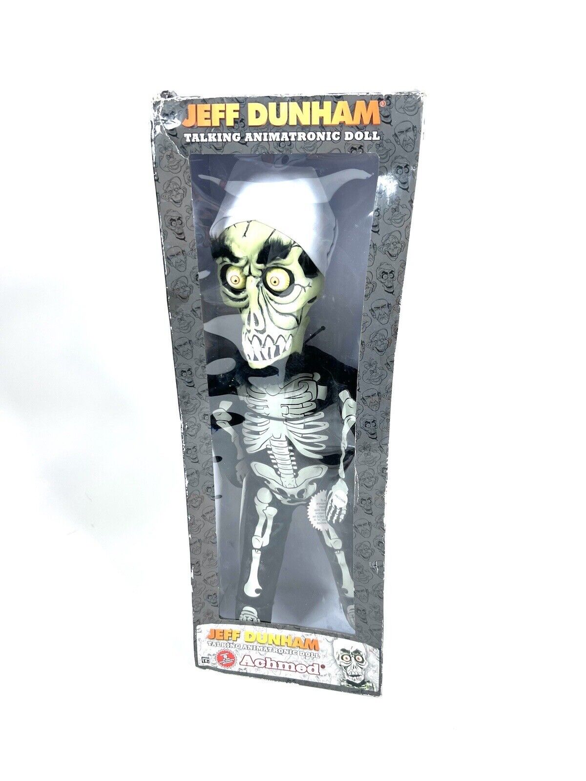NECA Jeff Dunham Achmed 18-Inch Talking Animatronic Doll - NEW- OPEN BOX
