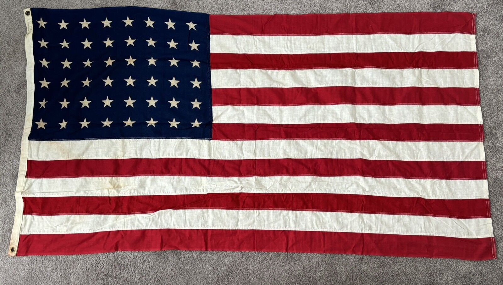 Vintage Reliance United States US 48 Star Flag 3' x  5'