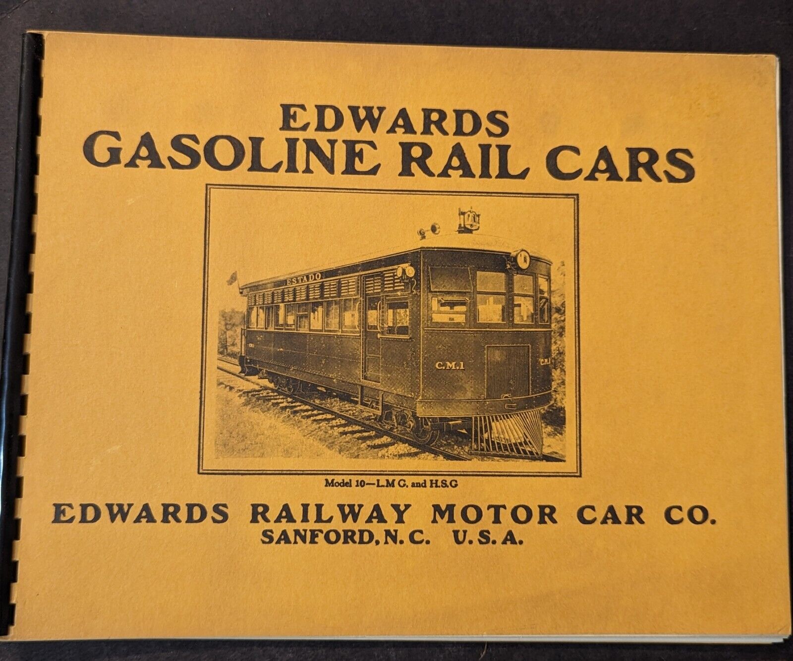 ***VINTAGE 1970 EDWARDS MOTOR CAR CO. MODEL 10 GASOLINE POWERED CAR CATALOG***