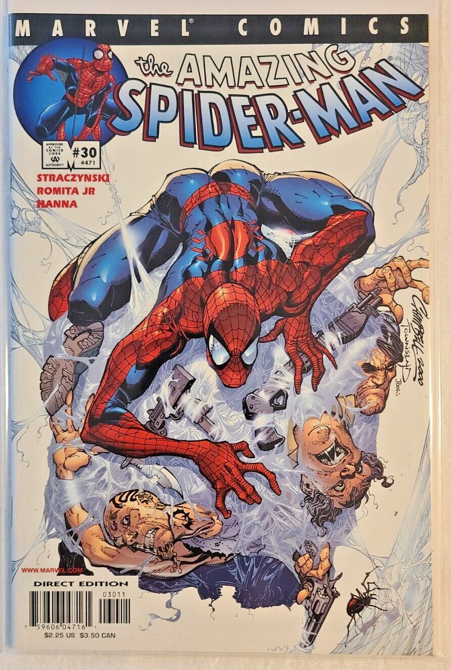 AMAZING SPIDER-MAN #30 / #471 - 1st Ezekiel and Morlun NM+ MARVEL Comics 2001