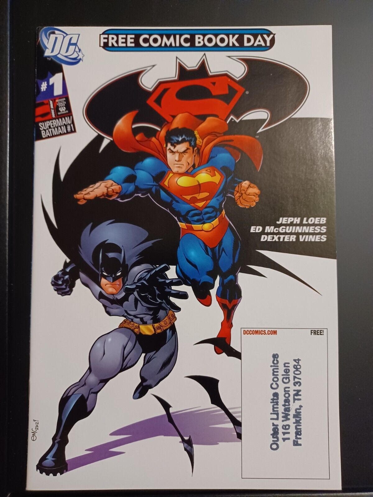 Superman Batman #1 FCBD Comic Book - Combined Shipping w/ 10 Pics