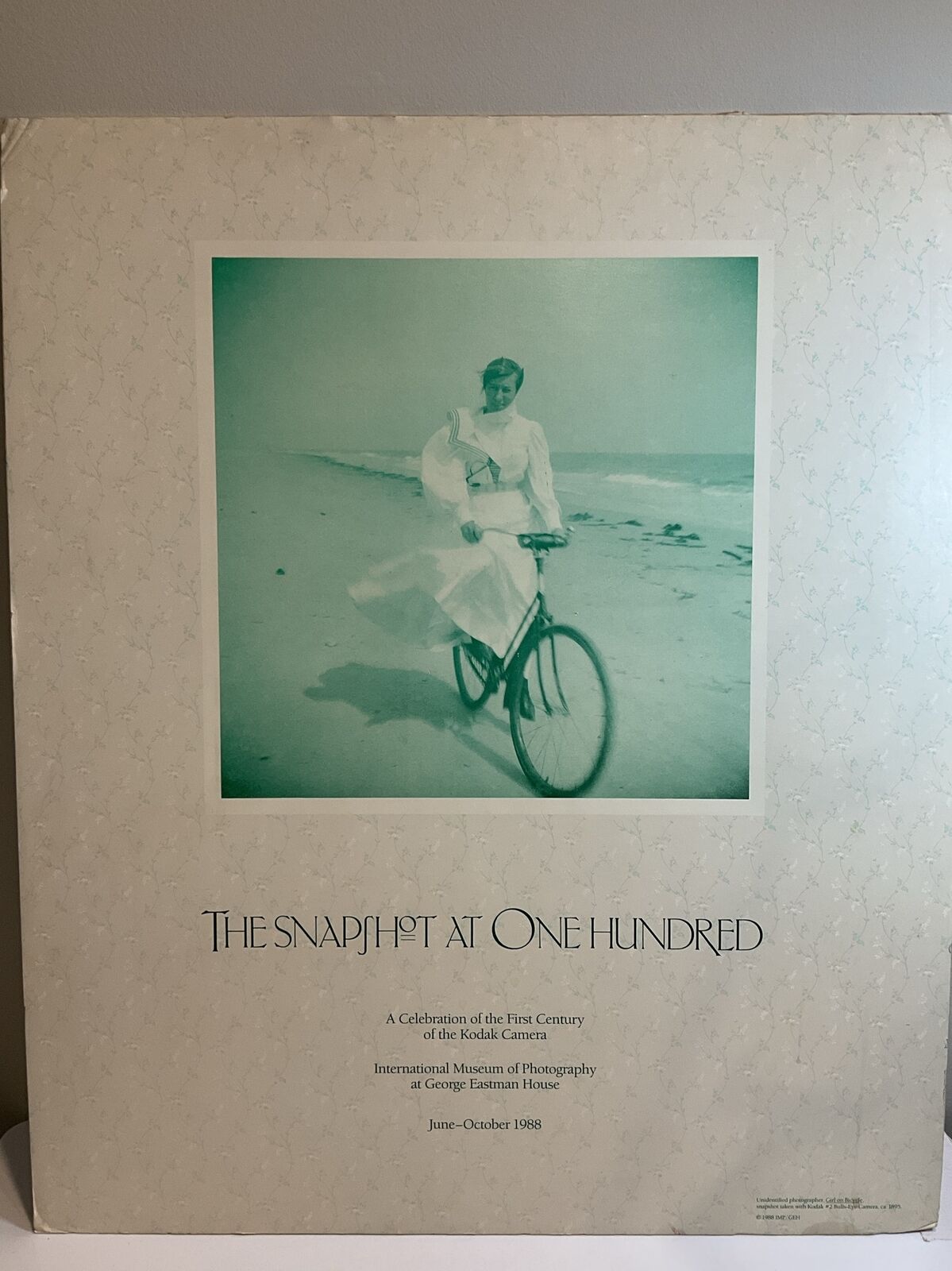 One Of A Kind Vintage 1980’s Poster The Snapshot at One Hundred 24”x20”