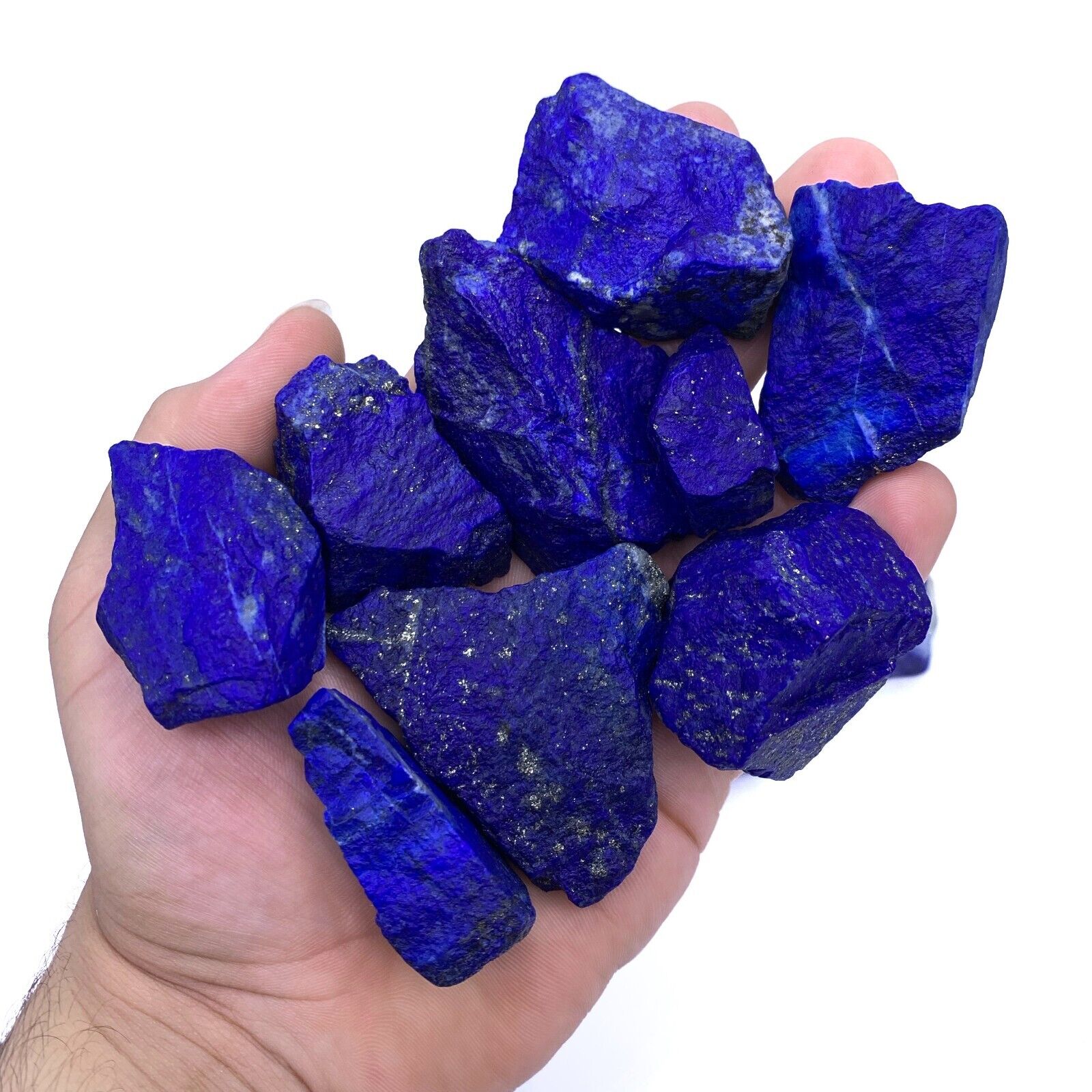 874g Top Quality Raw Lapis Lazuli Mine 4 Pieces, Lapis Lazuli, Raw Lapis Lazuli