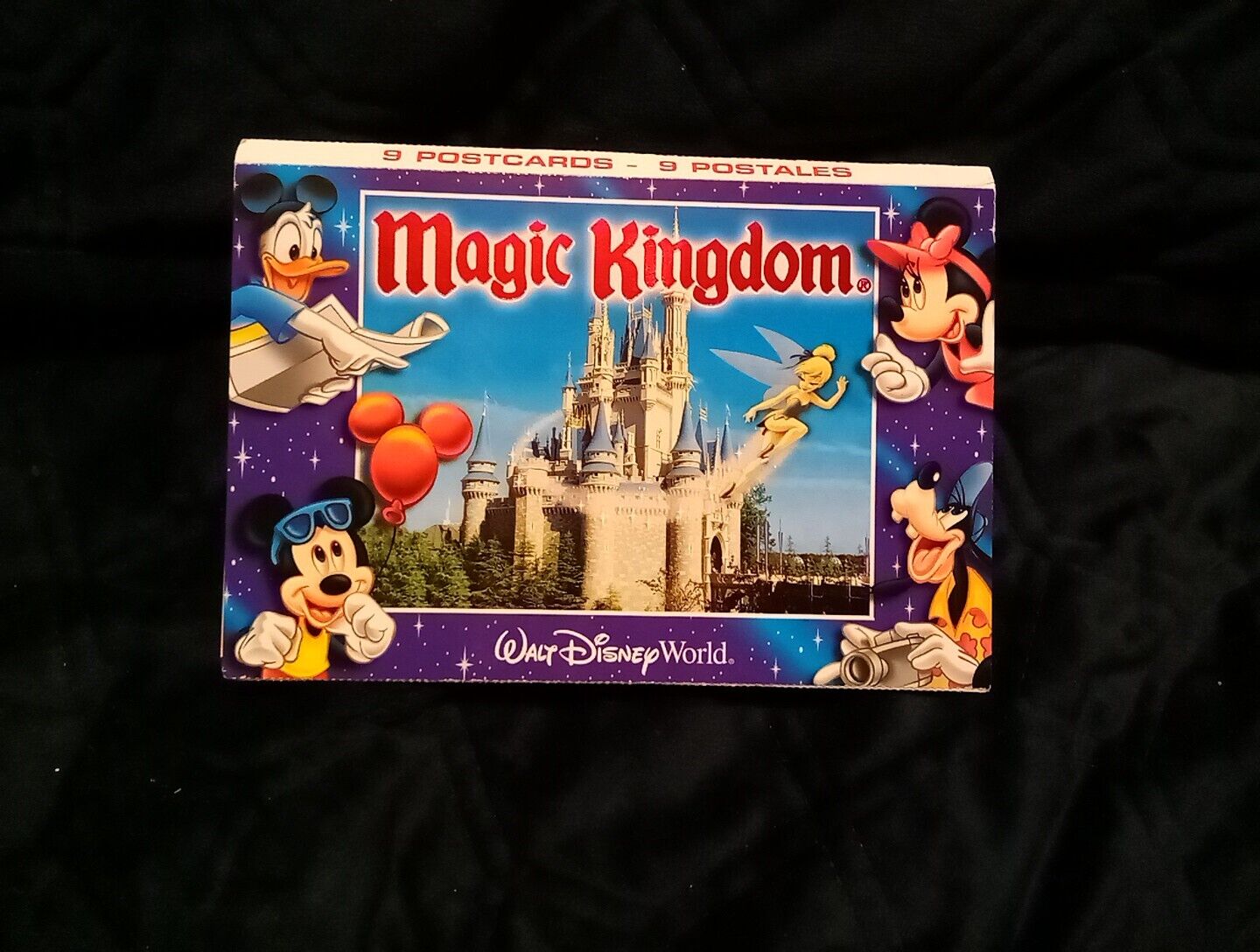 Walt Disney World Magic Kingdom 9 Postcards