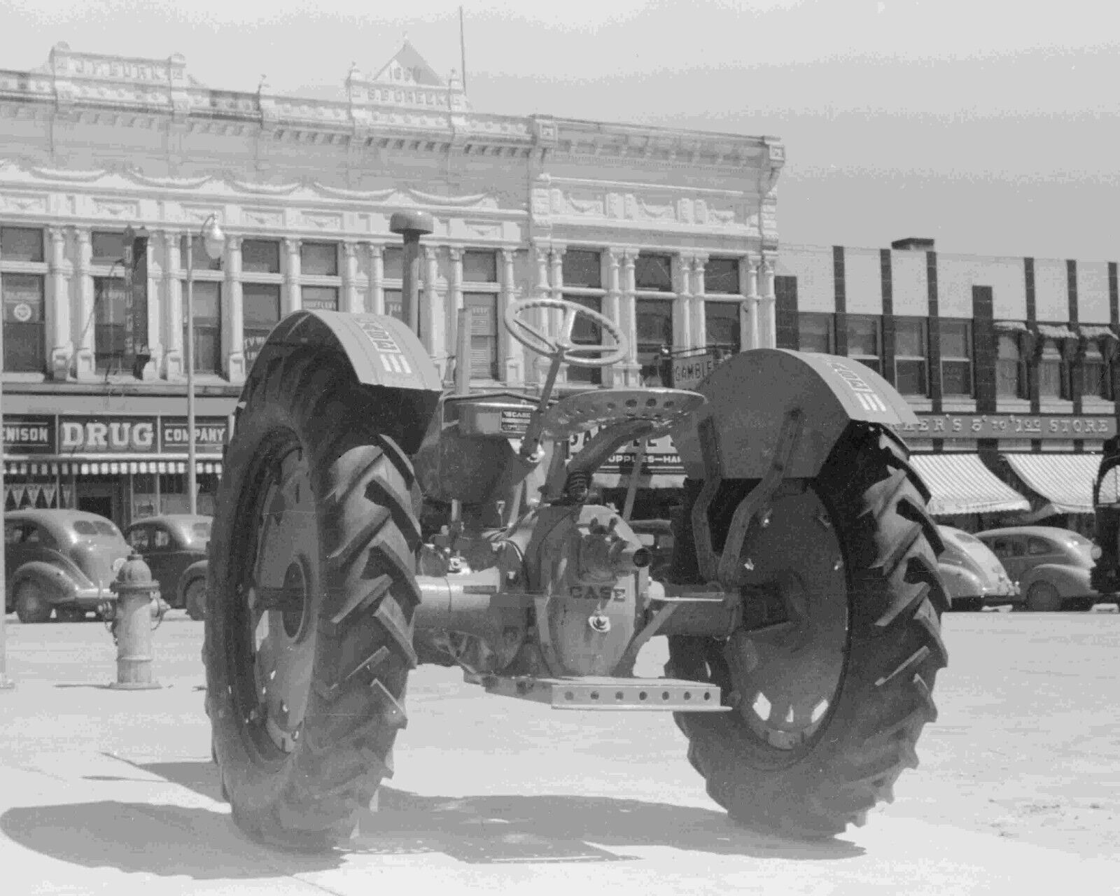 Denison, Iowa Tractor Vintage Old Photo 8.5 x 11 Reprints
