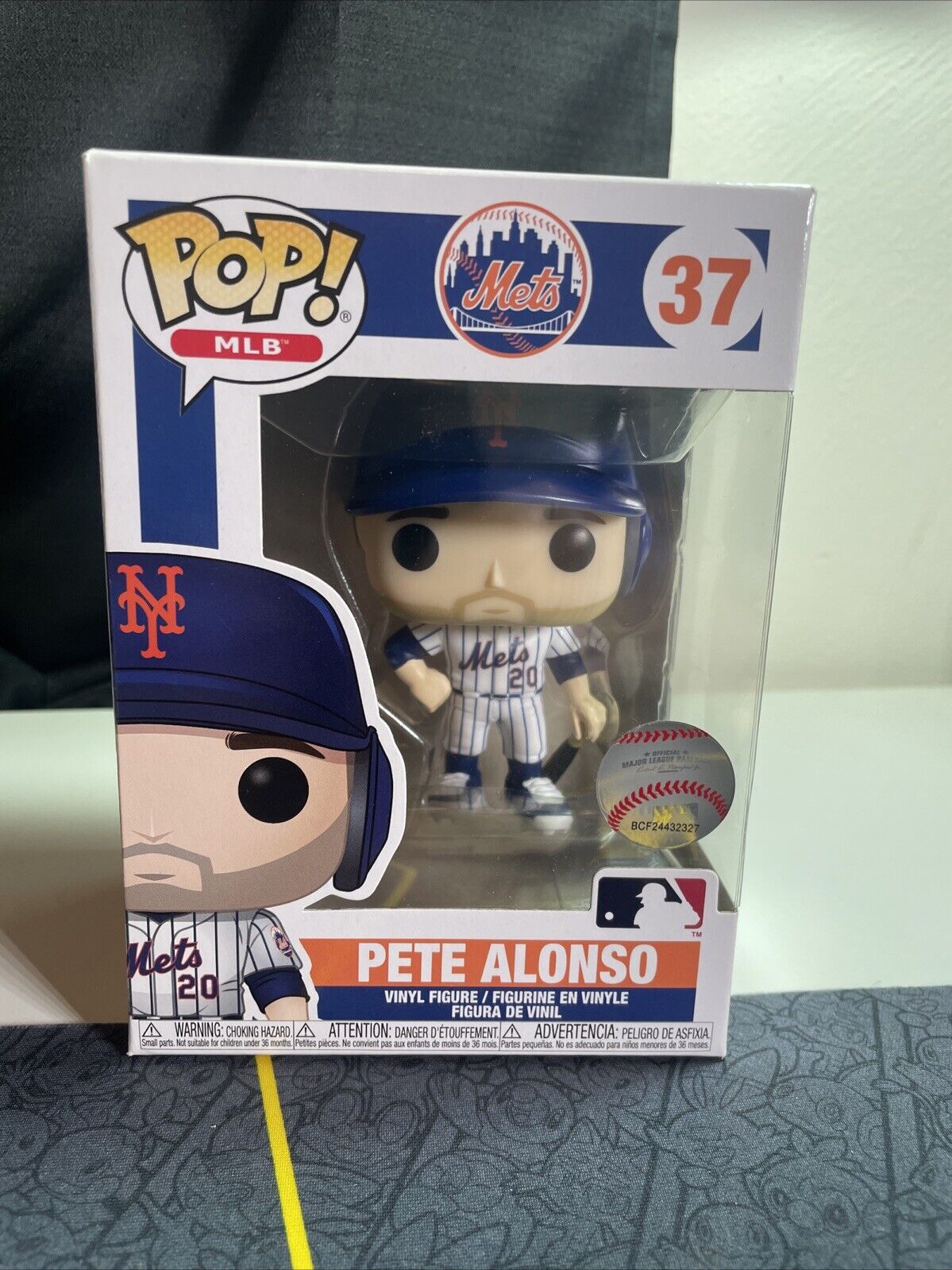 Funko Pop Sports MLB Pete Alonso #37 New York Mets Vinyl Figure New