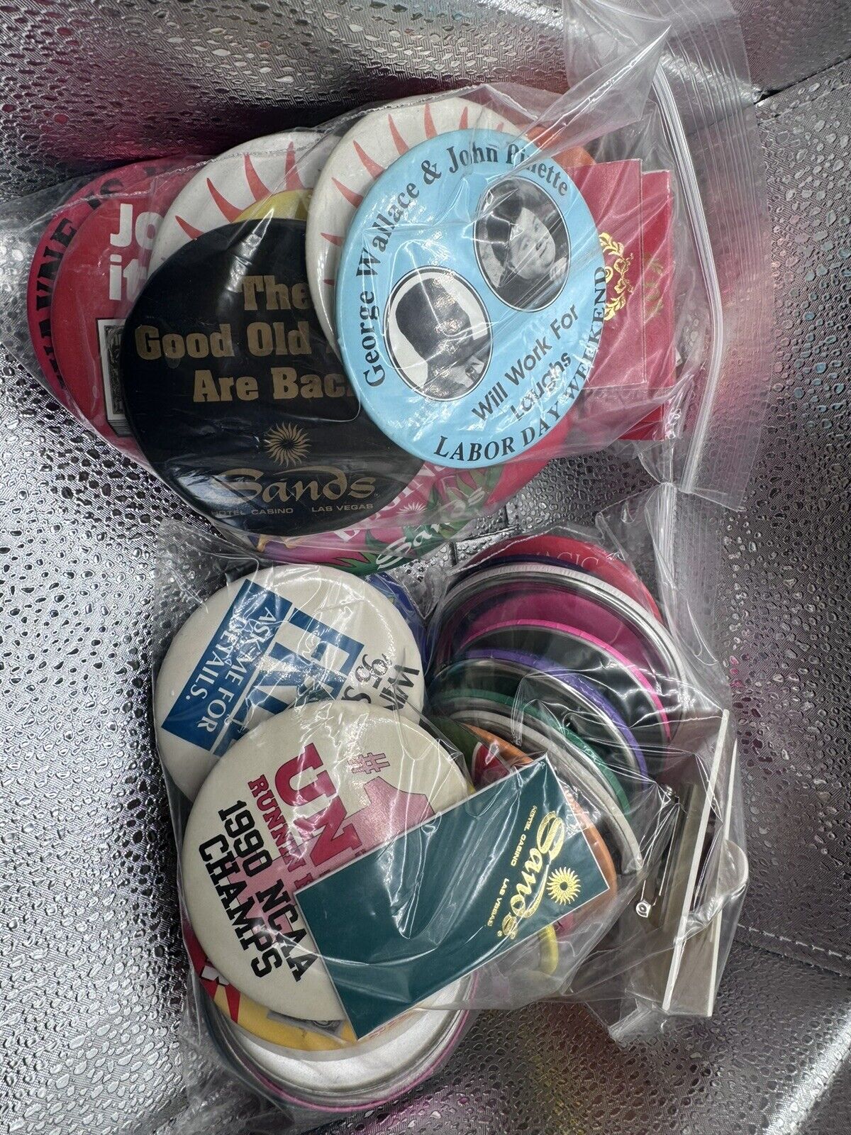 Vintage Sands Hotel Casino Button Lot Of 47 / Toothpicks Extras 🔥 Old Vegas