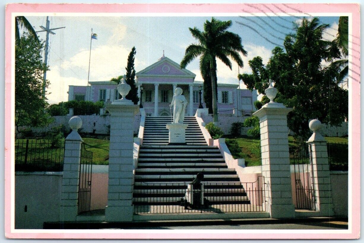 Postcard - Government House - Nassau, Bahamas