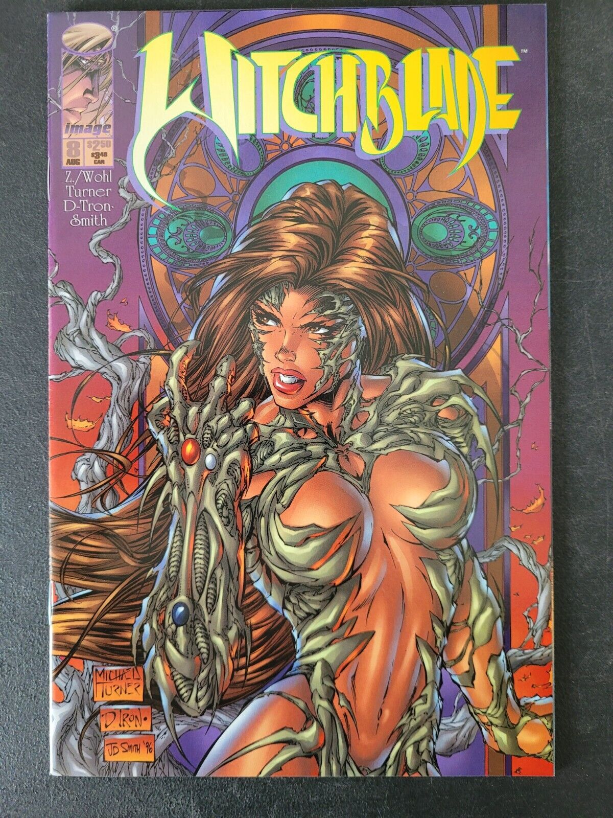 WITCHBLADE #8 (1996) IMAGE COMICS AMAZING COVER & ART by MICHAEL TURNER