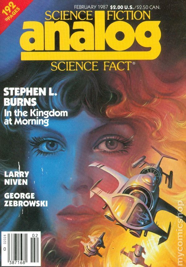 Analog Science Fiction/Science Fact Vol. 107 #2 VG 4.0 1987 Stock Image