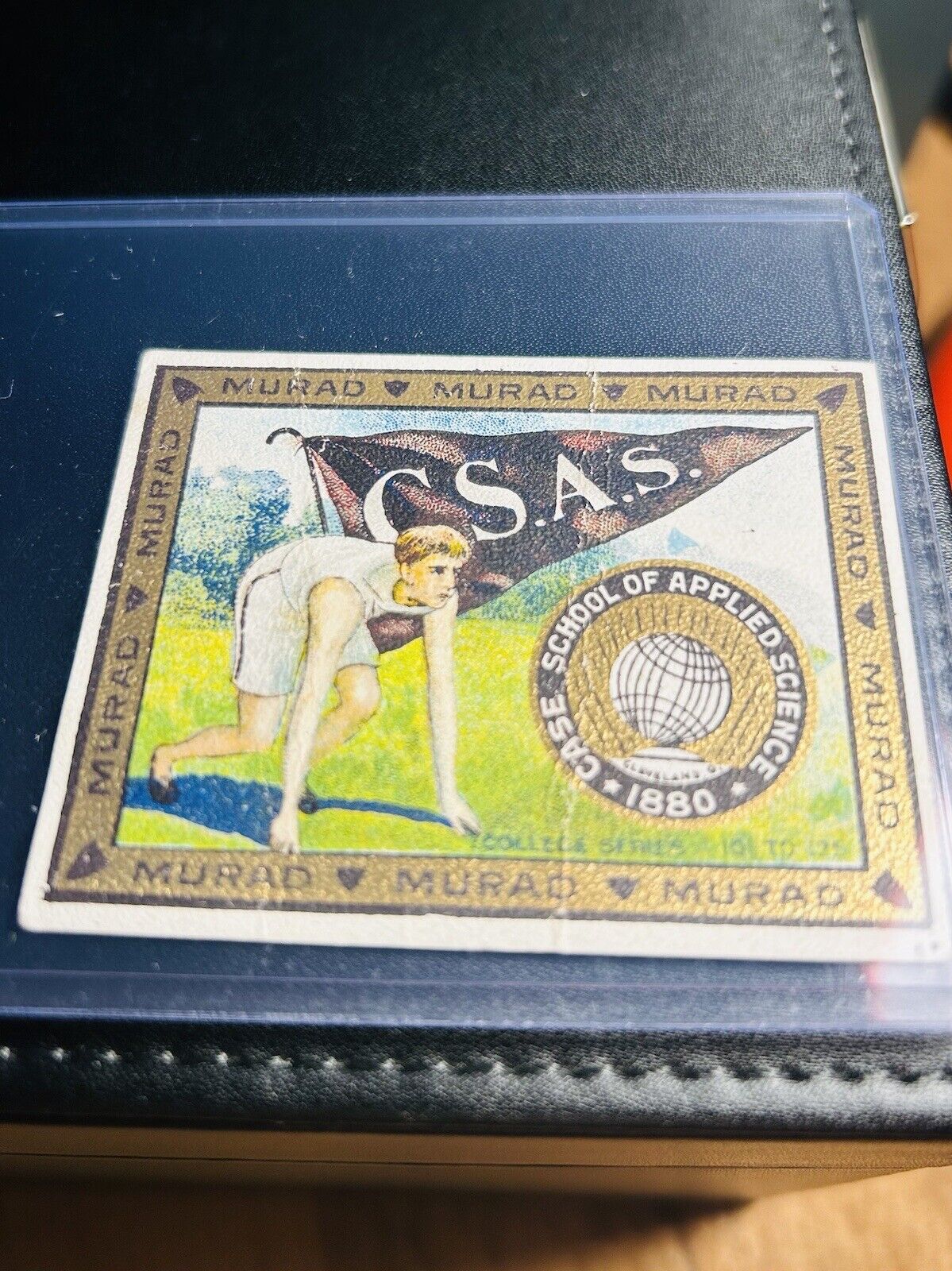 1910s T51 Murad Cigarettes College Case School Applied Science  - New To Market