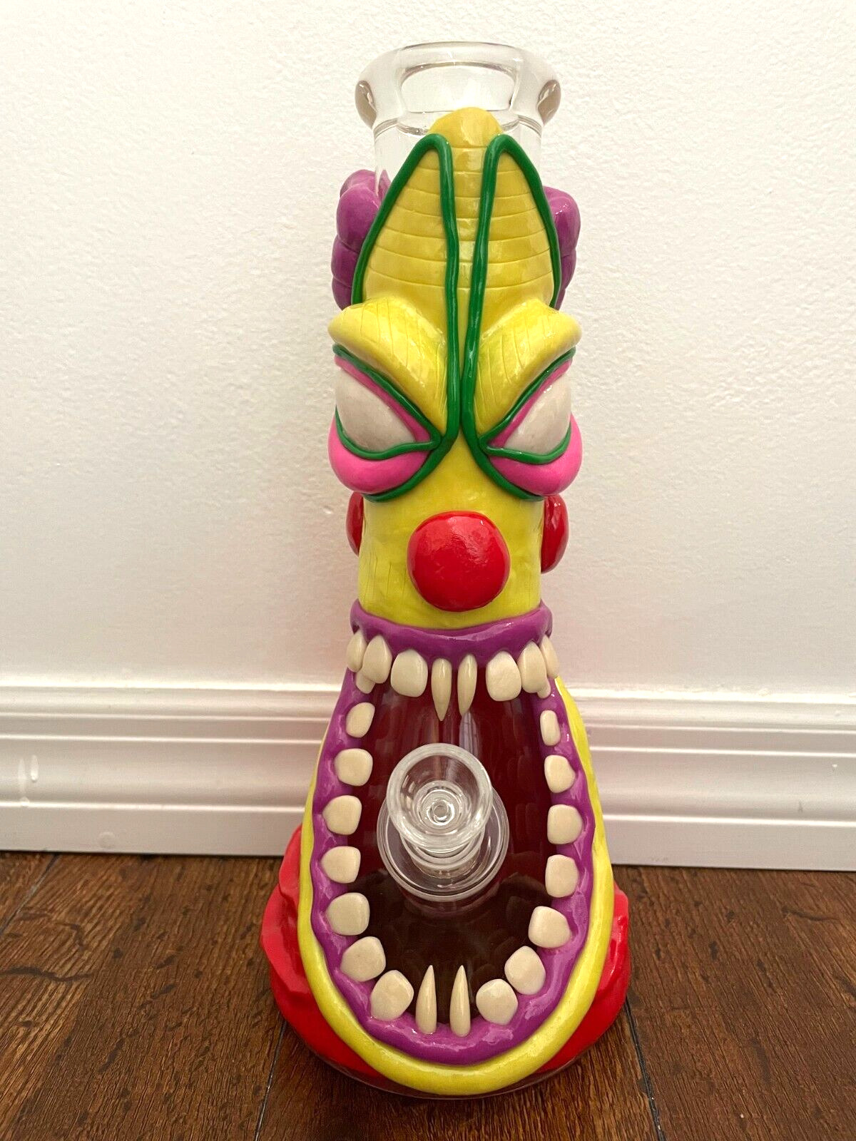 12.5” Premium Glass Water Pipe Beaker Thick Monster Clown 14mm