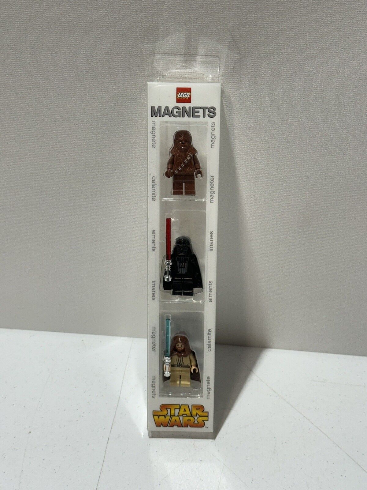 LEGO Star Wars Mini figure Magnets 4269242 Chewbacca Obi-Wan Kenobi Darth Vader