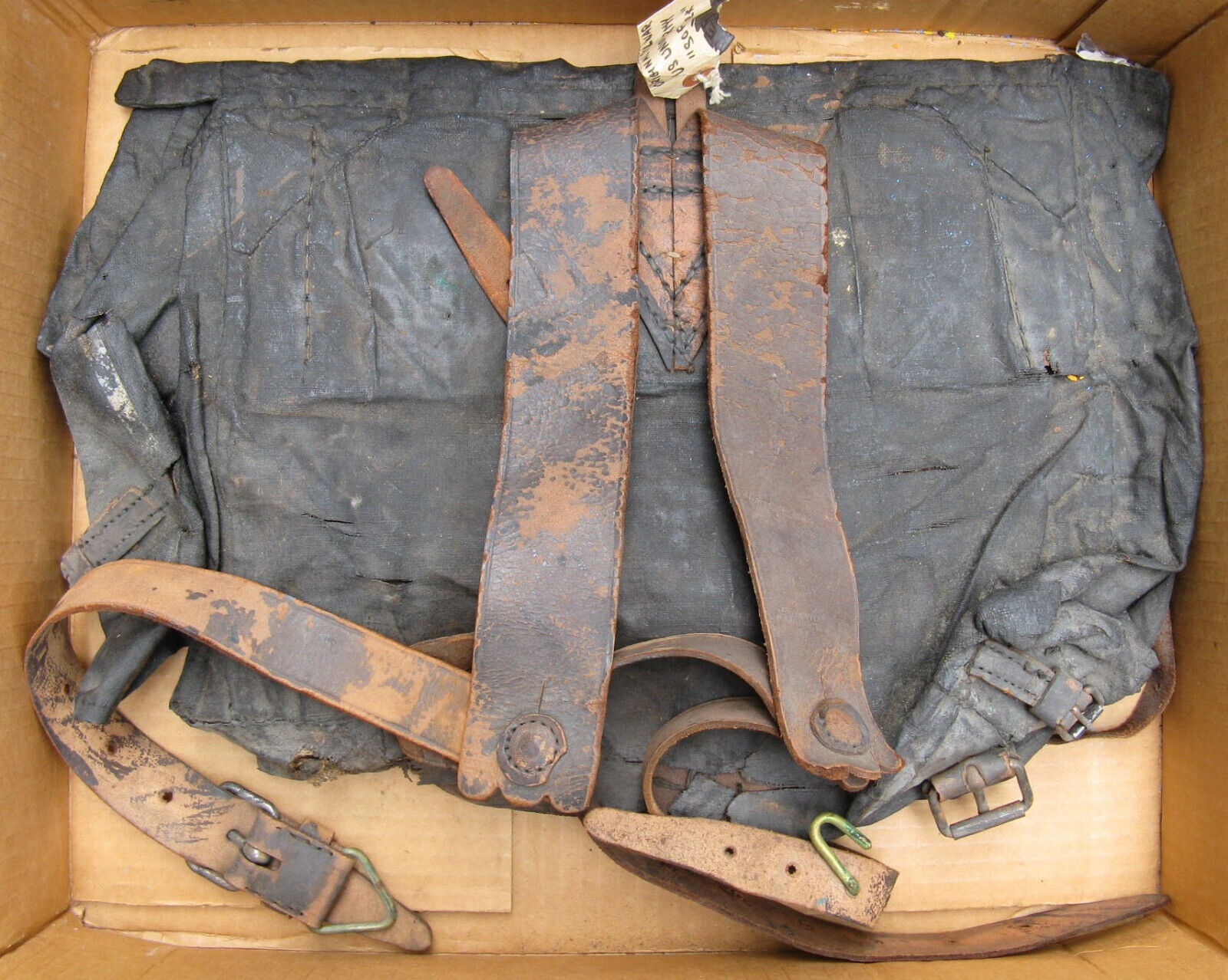 Original Civil War Softpack Knapsack, August 1864 Contract