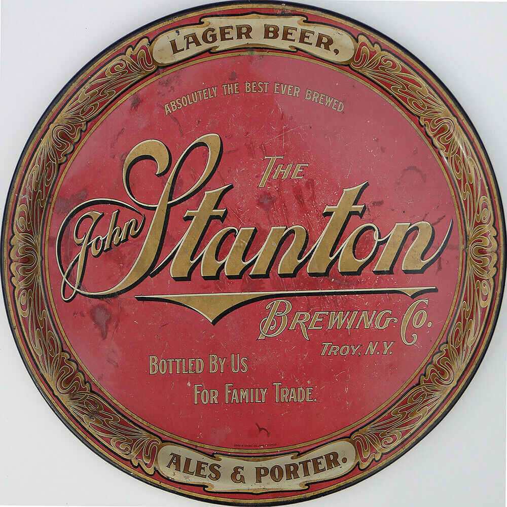 Vintage Stanton Brewing Company Ad Reproduction Metal Sign 