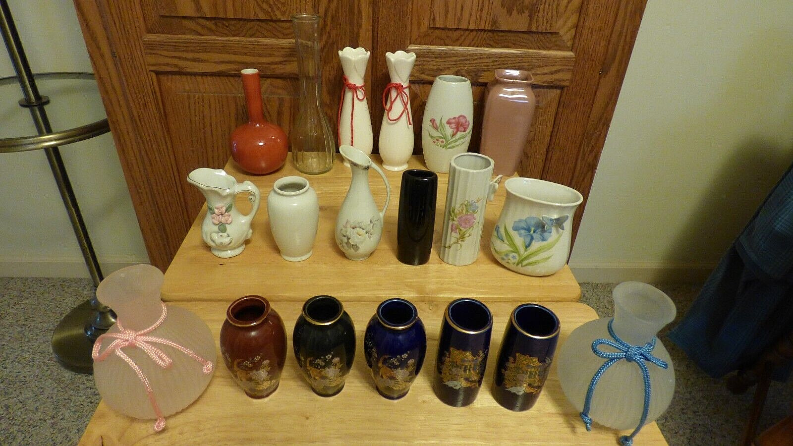 Flower Vases - Lot of 19