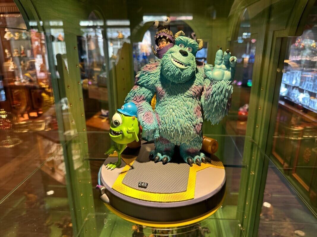 Disney Parks 2024 Monsters University Mike Sulley Boo Statue Figurine Figure New
