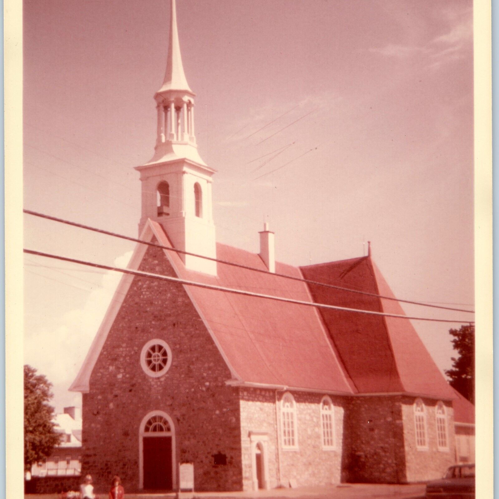c1960s St-Pierre de l'lle d'Orleans Quebec Canada Church Parish 7