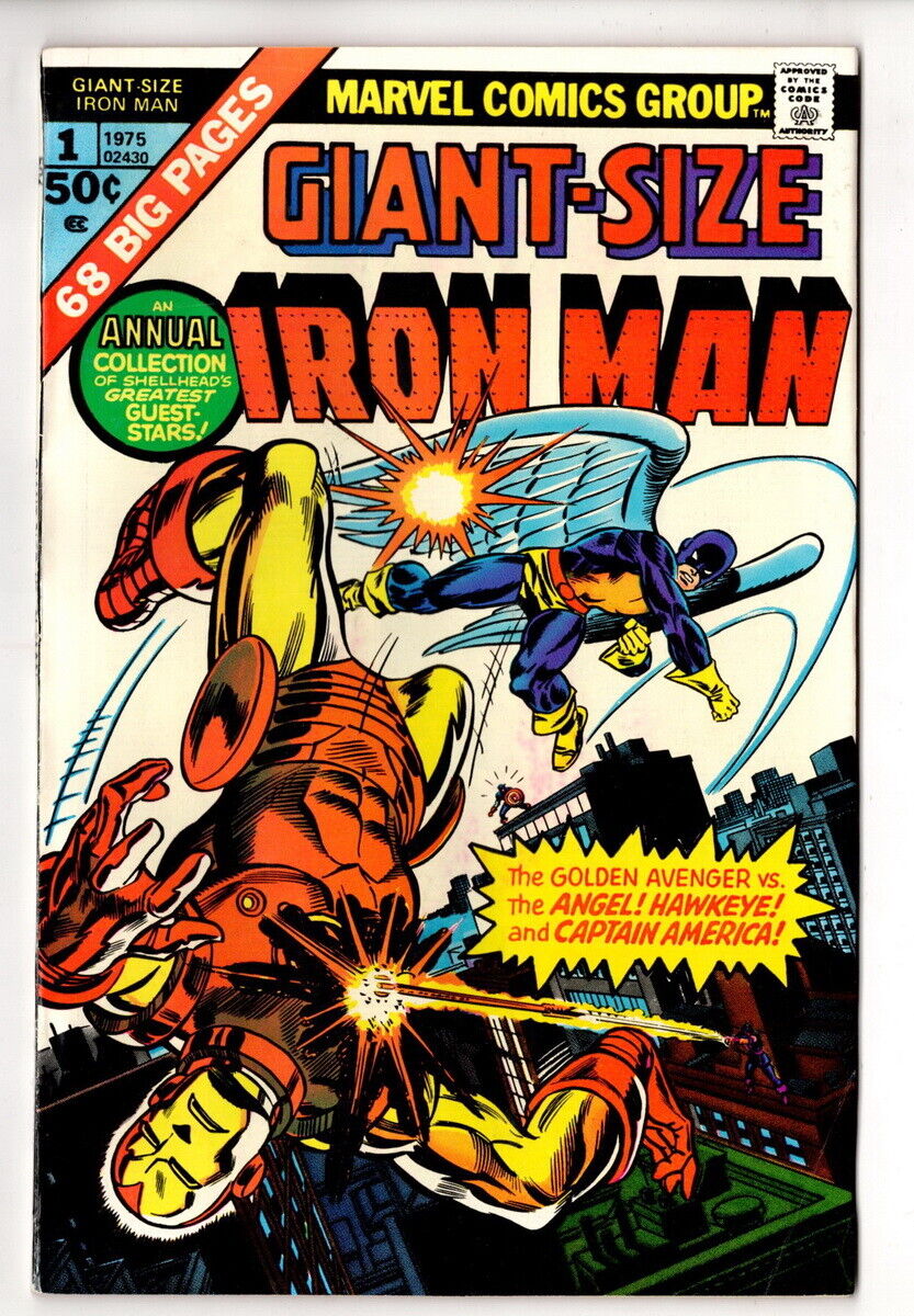 Giant Sized Iron Man #1, 1975, Better Grade