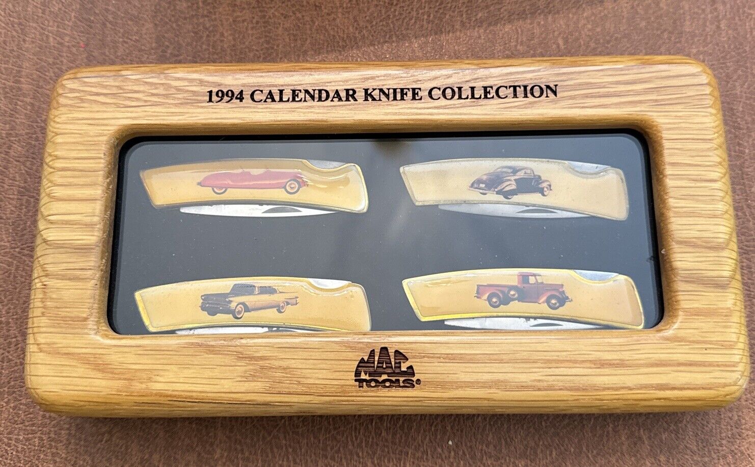 Mac Tools 1994 Calendar knife collection (4 Pc Collection)