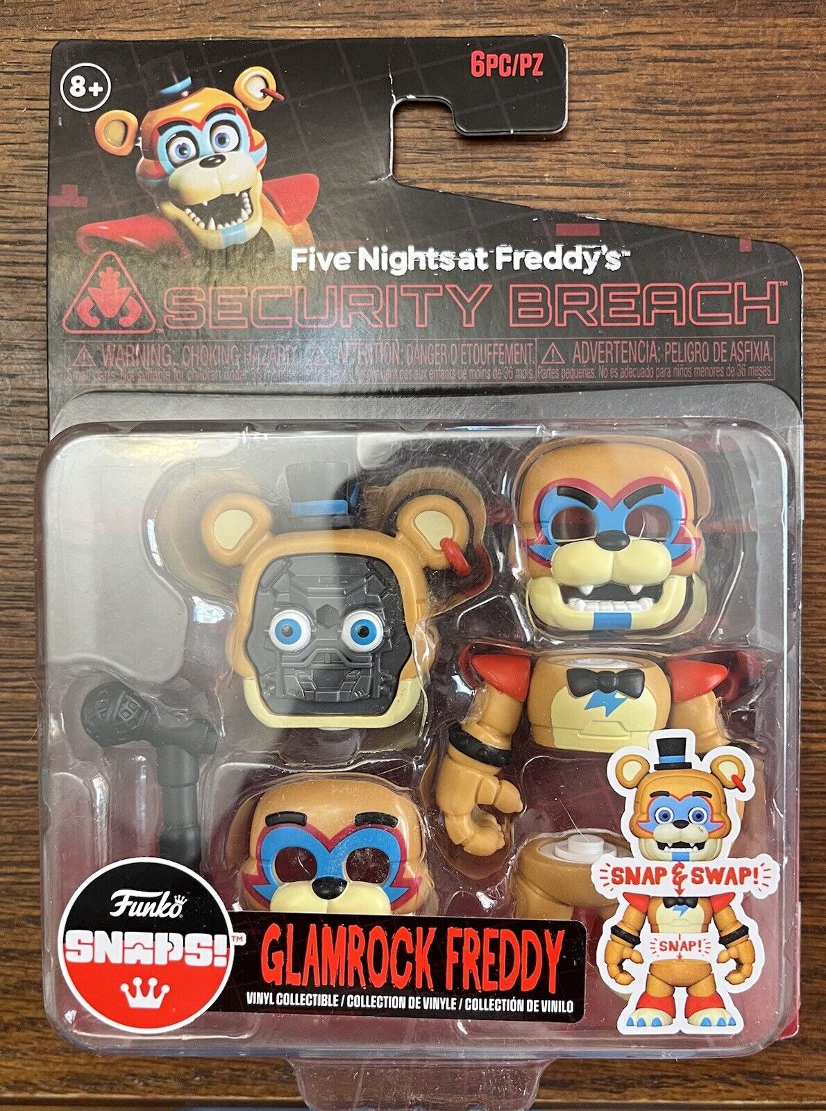 Funko Fnaf Snap: Five Nights at Freddy's - Glamrock Freddy