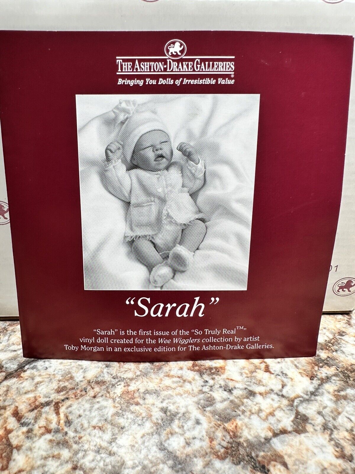 Ashton-Drake Galleries. “Sarah” First Issue Of The “So Truly Real” Exclusive