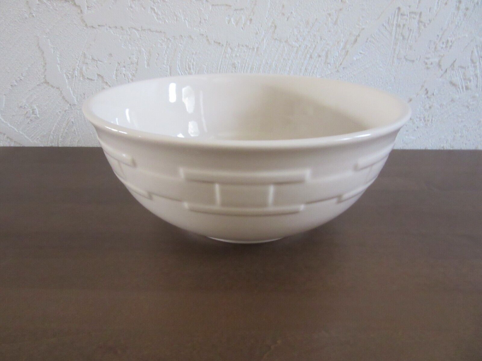 Longaberger Woven Traditions Ivory LARGE serving bowl