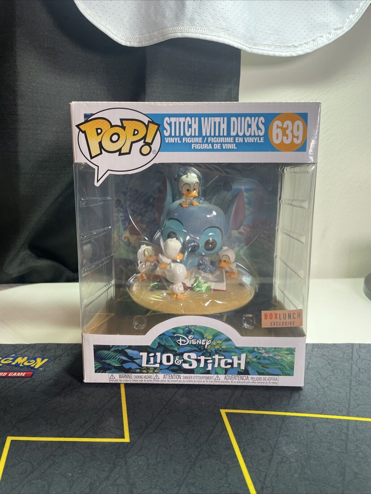Funko Pop Deluxe: Disney Stitch with Ducks (6 inch) Box Lunch Exclusive 