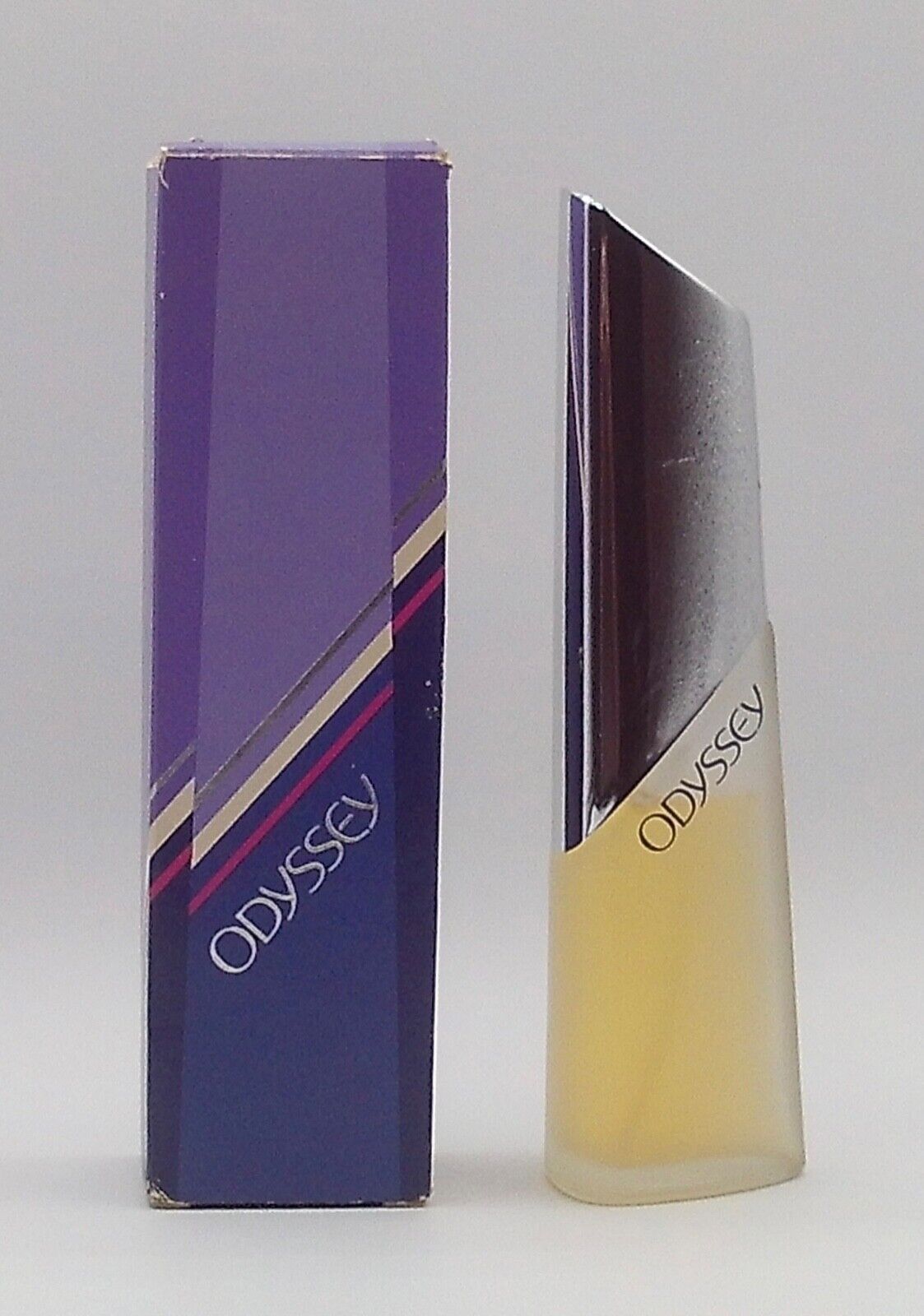 Vintage Avon Odyssey Ultra Cologne Spray 1.8 oz. in Box About 60% Full