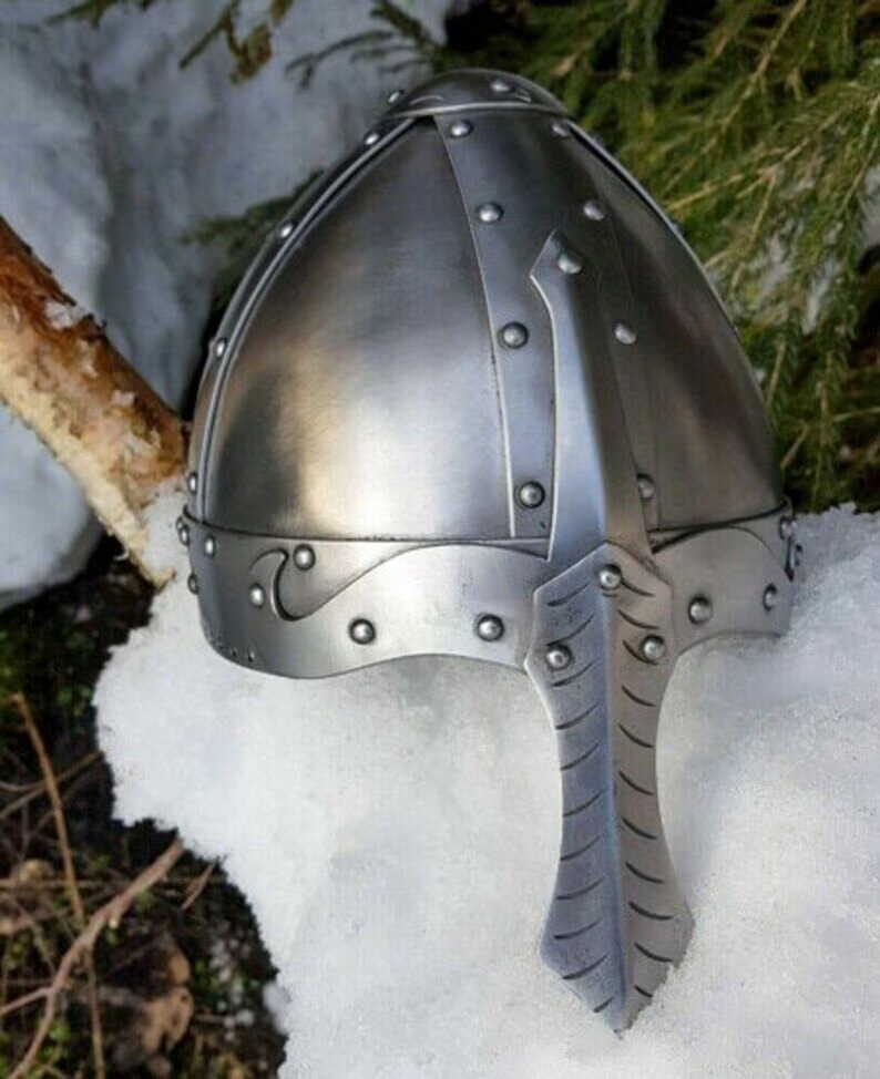Medieval Norman Viking Helmet Armor Helmet Halloween Costume Cosplay Helmet