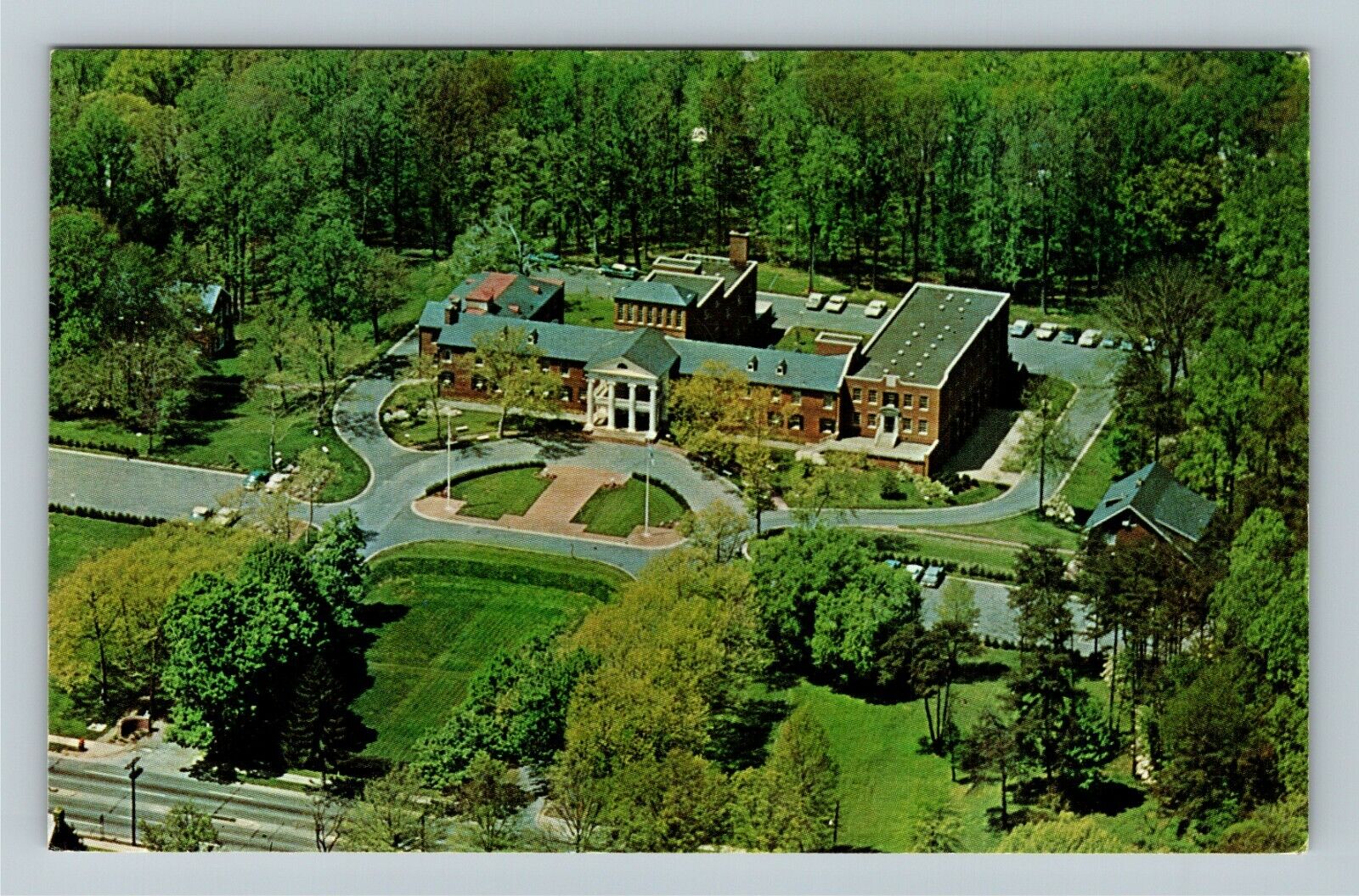Washington DC-Aerial View National 4-H Center, Vintage Postcard