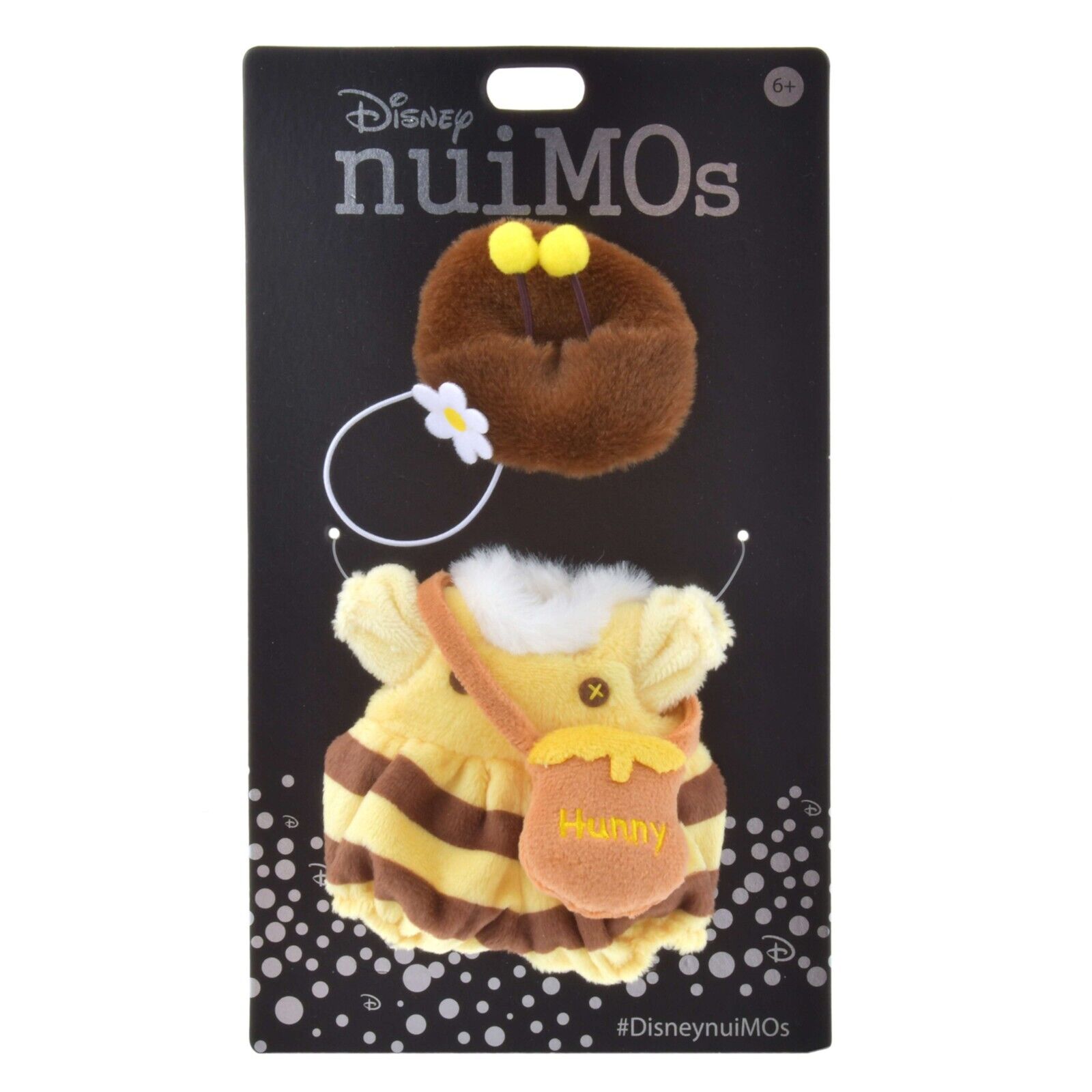 Japan Tokyo Disney Store nuiMOs Plush Toy Costume Overall Set BEE Pooh
