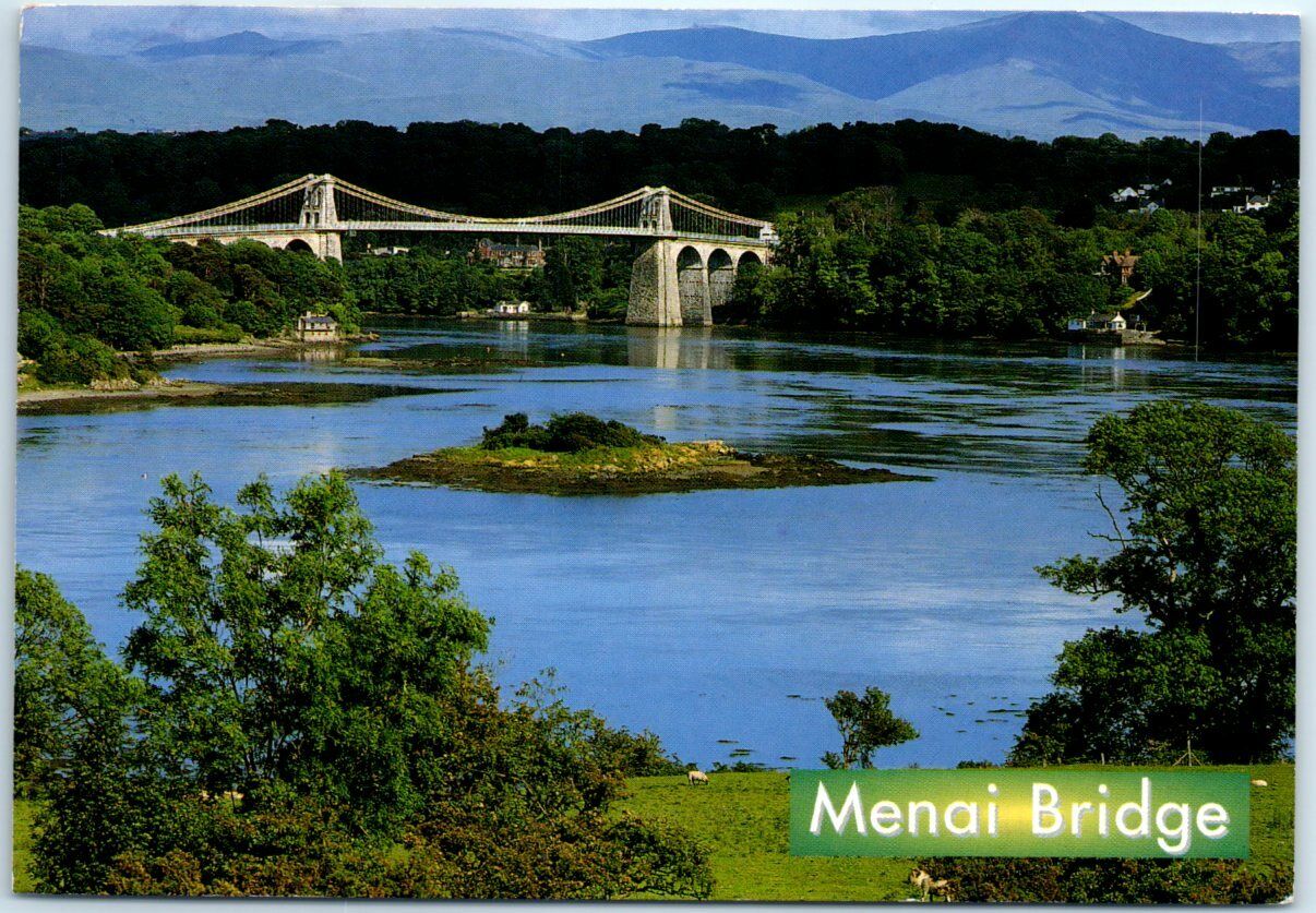 Postcard - Menai Bridge, Wales